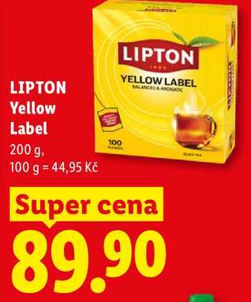 LIPTON Yellow Label, 200 g