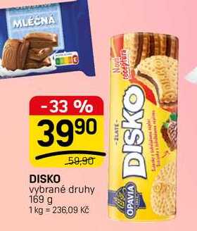 DISKO vybrané druhy 169 g