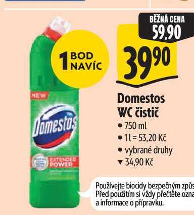 Domestos WC čistič  750 ml Albert