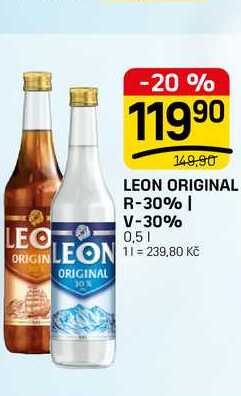 LEON ORIGINAL R-30% V-30% 0,5l