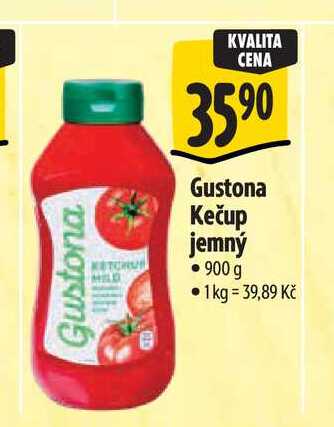 Gustona Kečup jemný 900 g