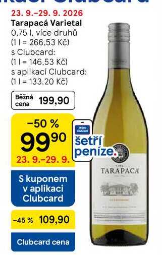 Tarapacá Varietal, 0.75 l