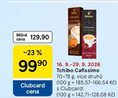 Tchibo Cafissimo, 70-78 g