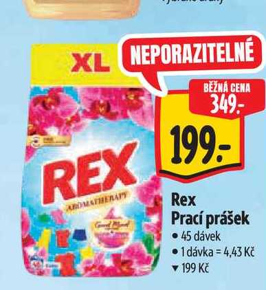 Rex Prací prášek  45 dávek Albert