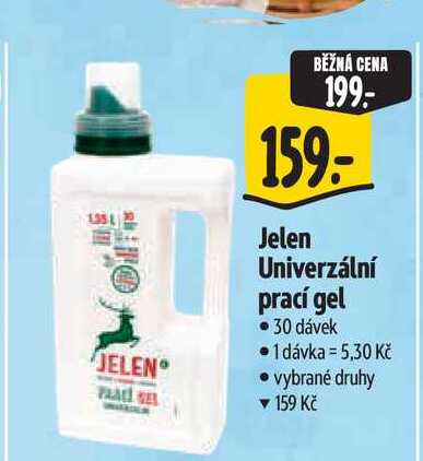 Jelen Univerzální prací gel 30 dávek