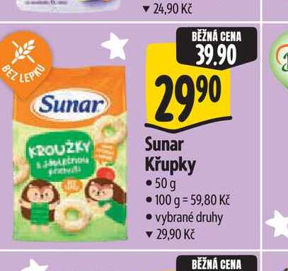 Sunar Křupky 50g Albert