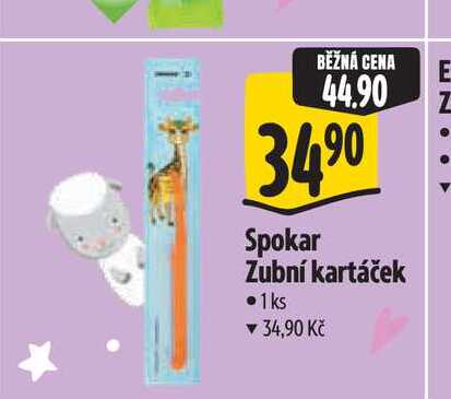 Spokar Zubní kartáček  1 ks Albert