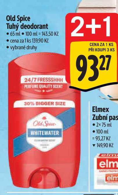 Old Spice Tuhý deodorant 65 ml Albert