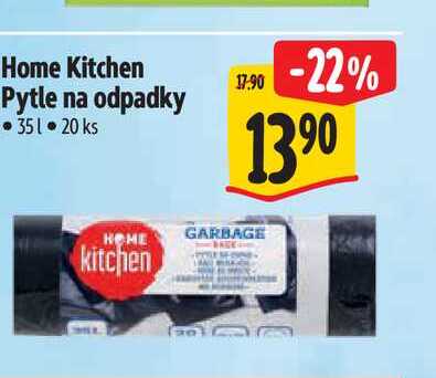 Home Kitchen Pytle na odpadky 351, 20 ks Albert