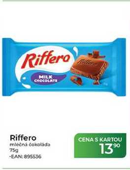 Riffero mlečná čokoláda 75g
