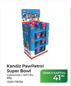 Kandiz PawPatrol Super Bowl cukrovinka v kelímku 60g