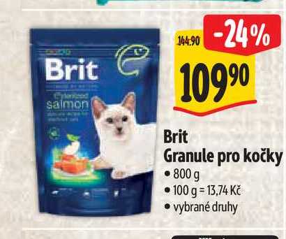 Brit Granule pro kočky 800 g