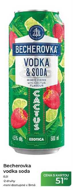 Becherovka vodka soda 0.51
