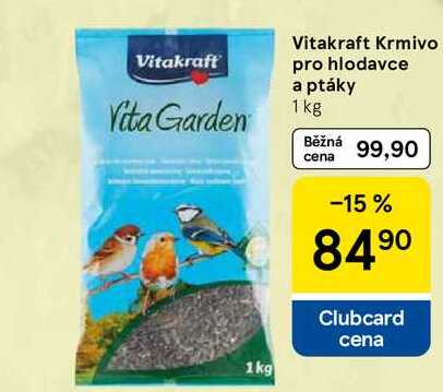 Vitakraft Krmivo pro hlodavce a ptáky, 1 kg