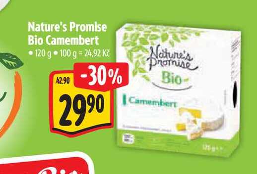 Nature's Promise Bio Camembert 120 g