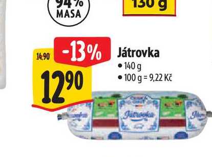 Játrovka 140 g