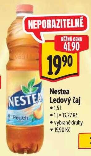 NESTEA Ledový čaj Peach, 1,51