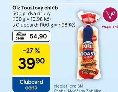 Ölz Toustový chléb, 500 g