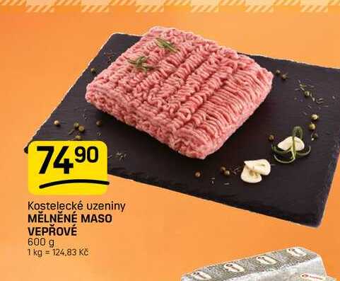 MĚLNĚNÉ MASO VEPŘOVÉ 600 g 
