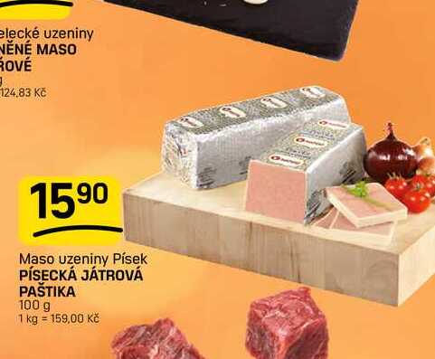 PÍSECKÁ JÁTROVÁ PAŠTIKA 100 g