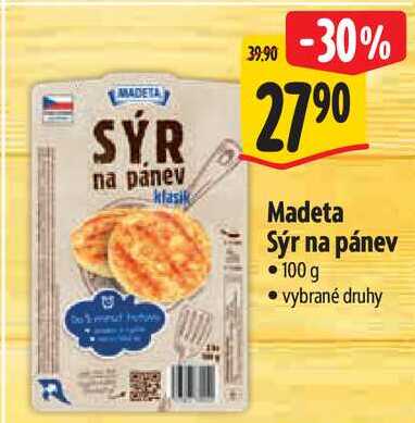 Madeta Sýr na pánev, 100 g