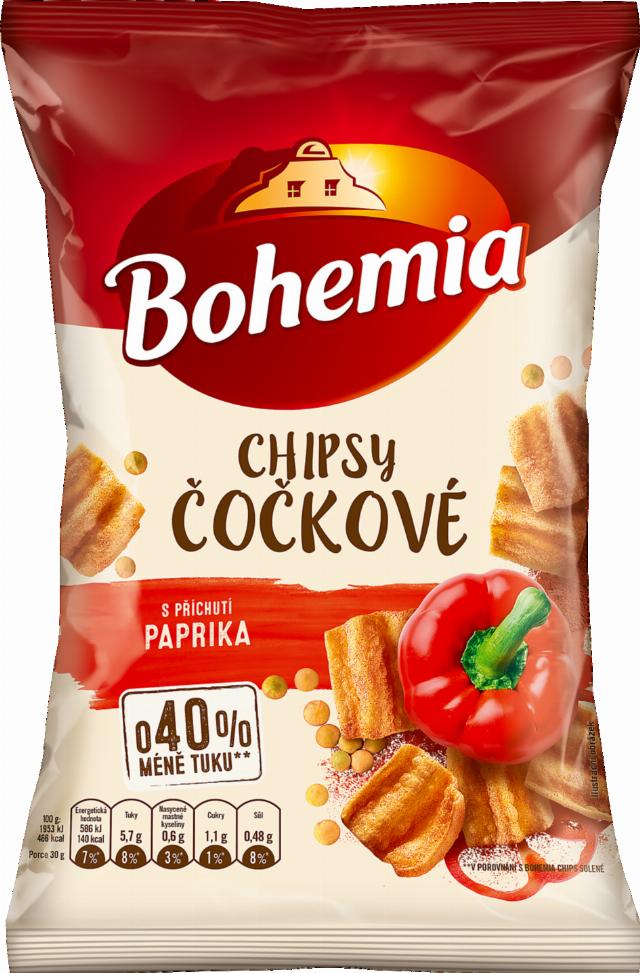 Bohemia Čočkové chipsy Kaufland