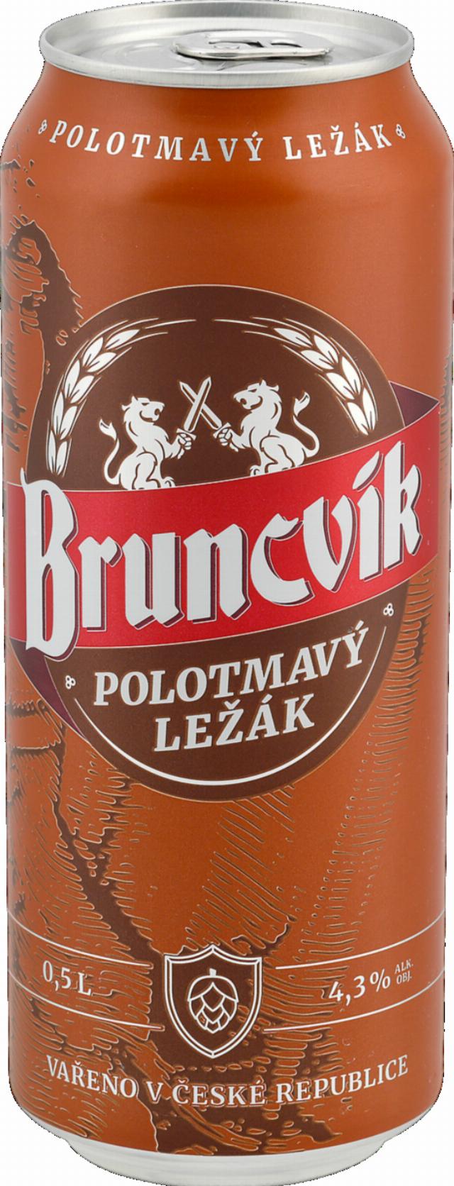 Bruncvík Pivo polotmavý ležák