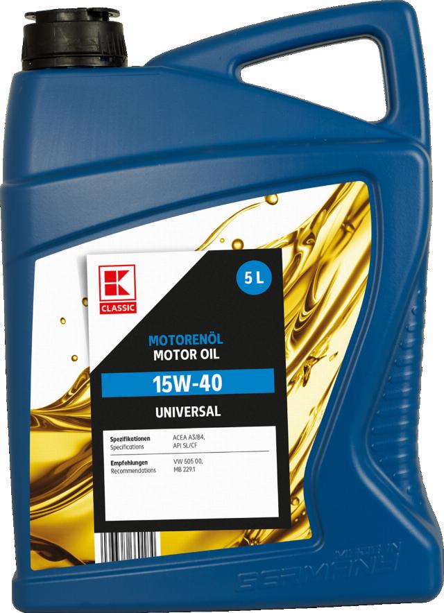 K-CLASSIC Motorový olej 15W40 5 l