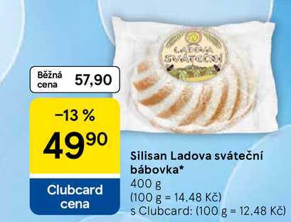 Silisan Ladova sváteční bábovka, 400 g