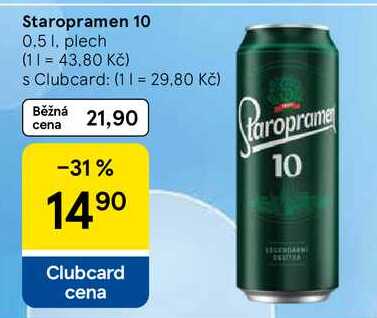 Staropramen 10, 0.5 l