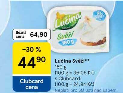 Lučina Svěží, 180 g
