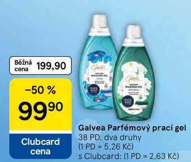 Galvea Parfémový prací gel, 38 PD Tesco