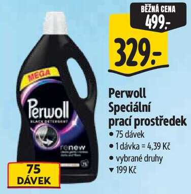 Perwoll Speciální prací prostředek, 75 dávek Albert