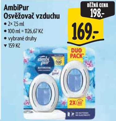 AmbiPur Osvěžovač vzduchu, 2x7,5 ml