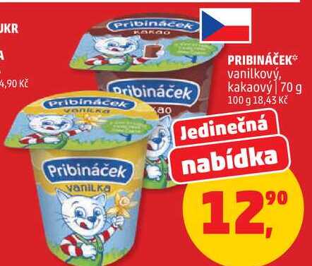 Pribináček, 70 g