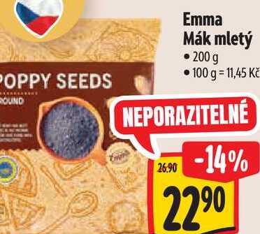 Emma Mák mletý, 200 g 