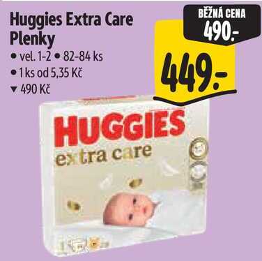 Huggies Extra Care Plenky, 82-84 ks Albert
