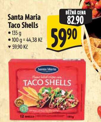 Santa Maria Taco Shells, 135 g  