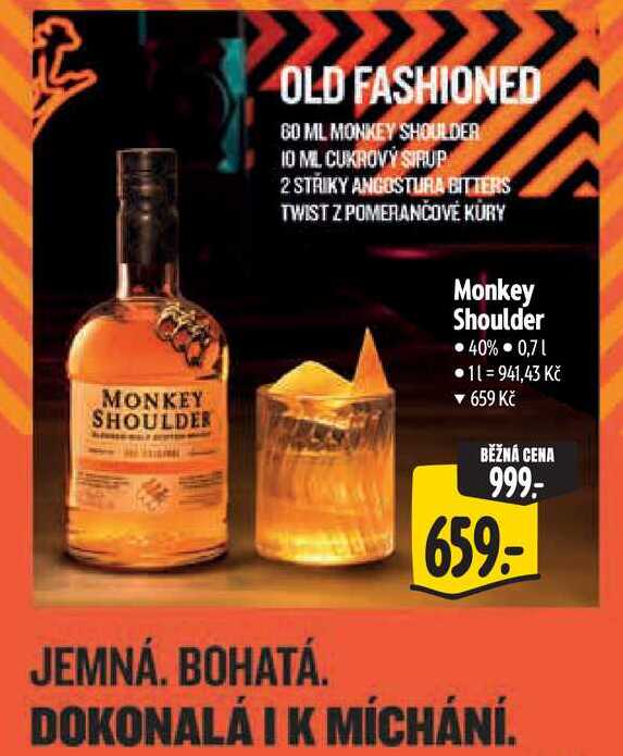 Monkey Shoulder, 0,7 l