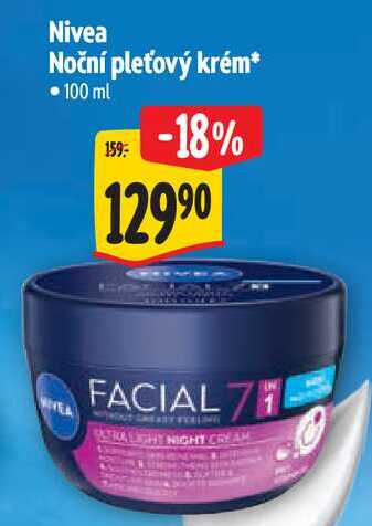Nivea Noční pleťový krém, 100 ml Albert