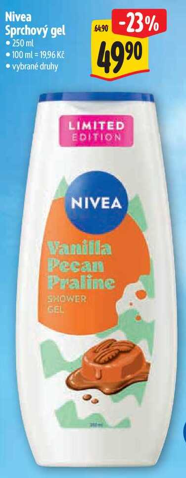 Nivea sprchový gel, 250 ml Albert