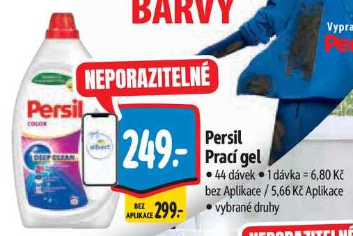 Persil Prací gel, 44 dávek Albert