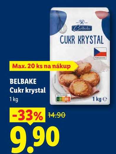 BELBAKE Cukr krystal, 1 kg