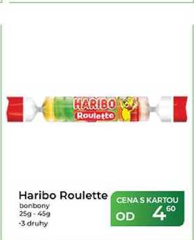 Haribo Roulette bonbony 25g-45 g