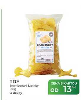 TDF Bramborové lupinky 100g