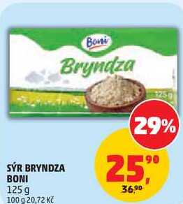 SÝR BRYNDZA BONI, 125 g