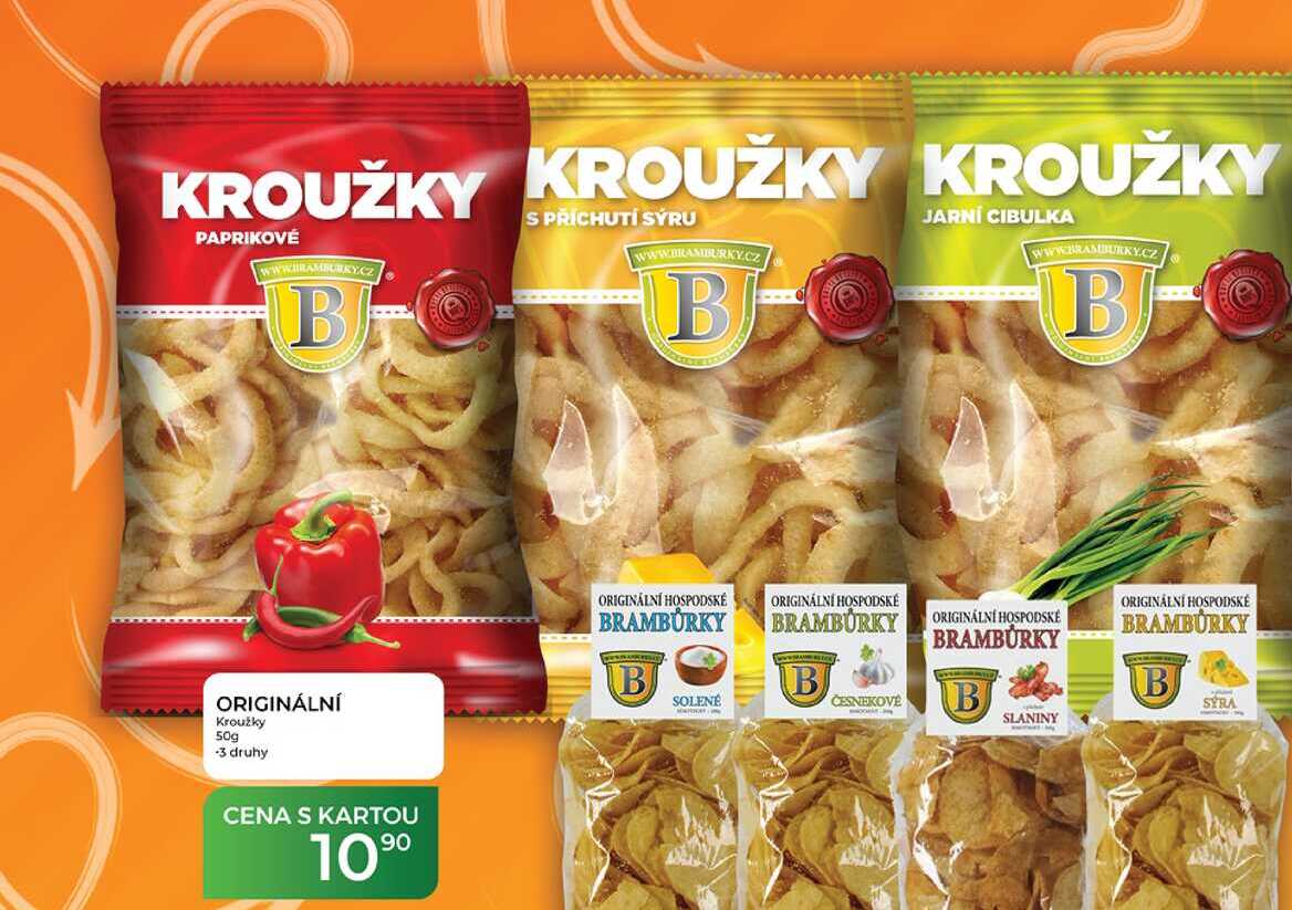 Kroužky 50g 