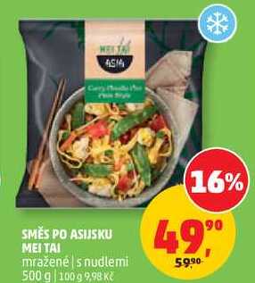 SMĚS PO ASIJSKU MEI TAI mražené s nudlemi, 500 g