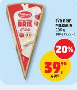 SÝR BRIE MILKERIA, 200 g