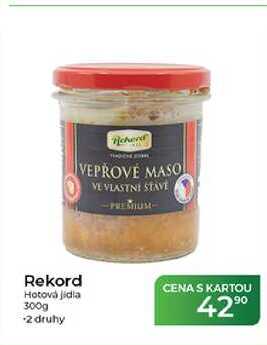 Rekord Hotová jídla 300g